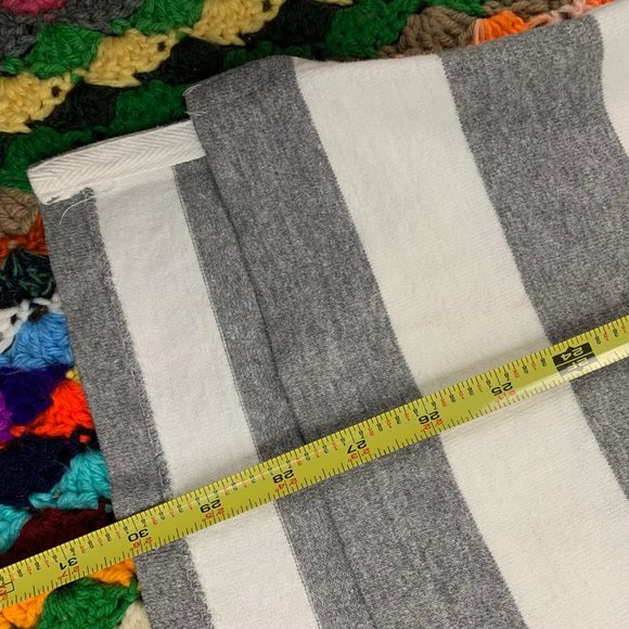 Y2K Gap Oversized Horizontal Striped Boyfriend Henley Long Sleeve Pullov… - Picture 9 of 16